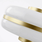 Round LED Table Lamp with Solid Aluminum Base