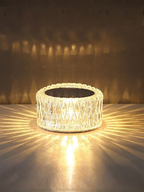 Modern Cordless Crystal Bird Nest LED Touch Decor Lamp
