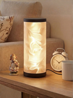 Modern Prism Water Ripple Bedside Lamp with Dynamic Glow