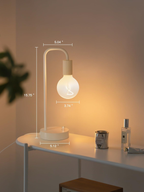 Industrial Metal Table Lamp with Stepless Dimmer Control Knob