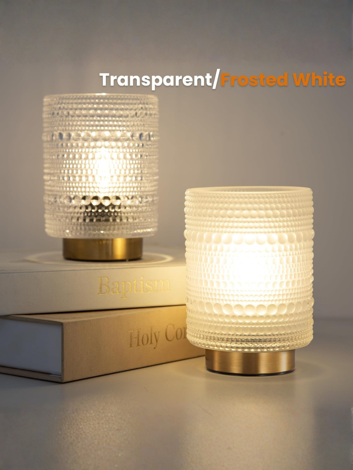 Cordless Battery Powered Lamp with Automatic 6-Hour Timer